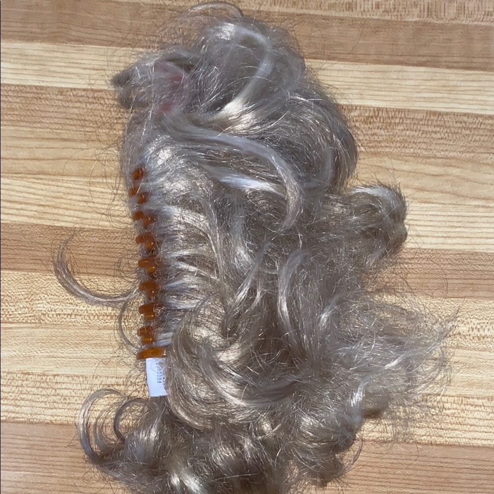 Elegant Silver Hair Extension